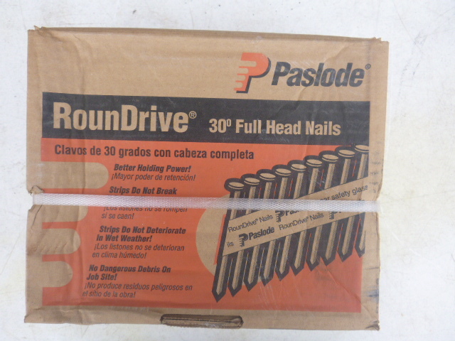 lot 137 image: Box of Paslode 30 Degree Full Head Nails