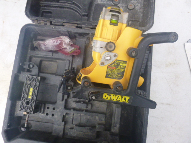 lot 155 image: DeWalt Cordless Rotary Laser