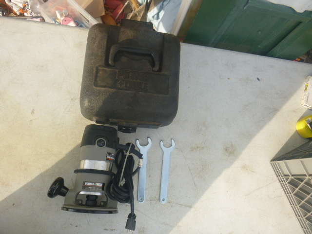 lot 163 image: Portor Cable Heavy Duty Router