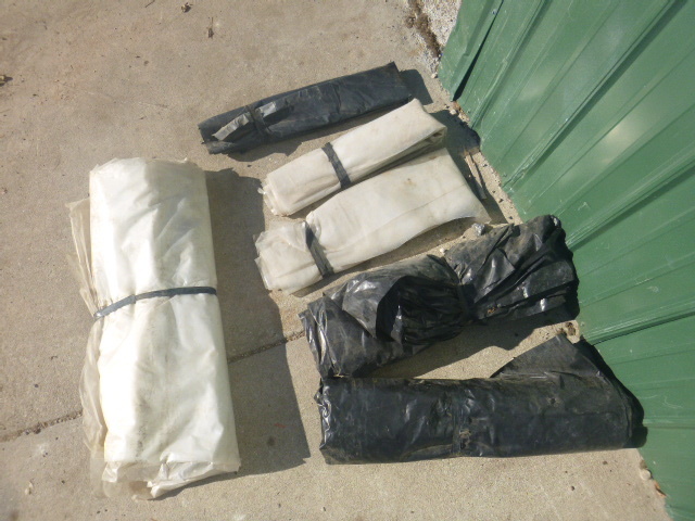 lot 184 image: Miscellaneous Plastic Sheeting