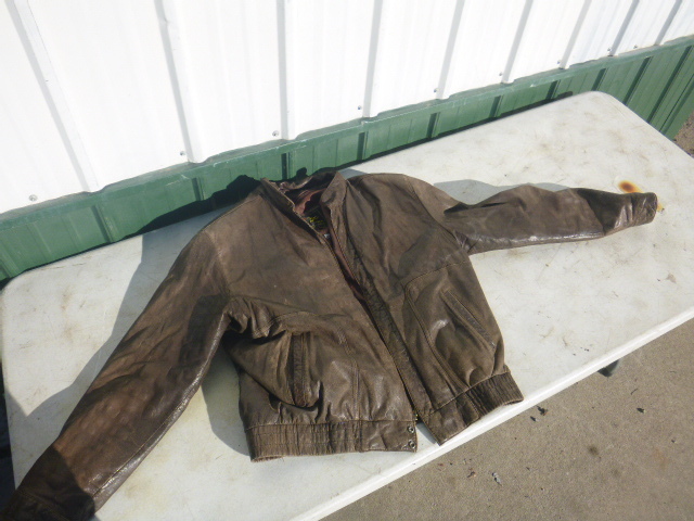 lot 205 image: Reed Brown Leather Jacket