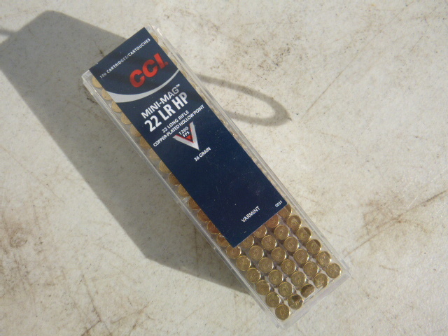 lot 210 image: CCI Mini-Mag 22 LR HP Shells