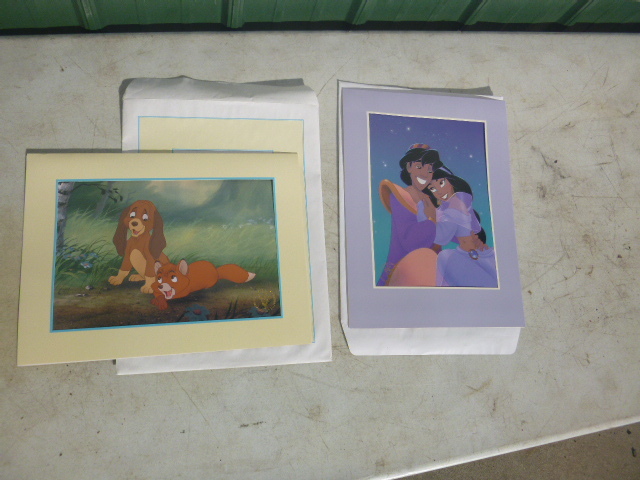 lot 213 image: 2 Disney Lithograph Pictures