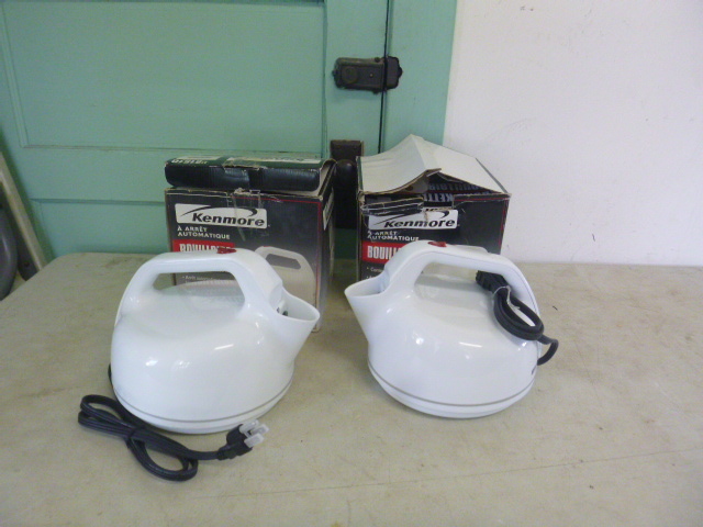 lot 225 image: 2 Kenmore Dome Tea Kettles