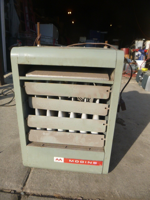 lot 263 image: Modine Propane Ceiling Heater