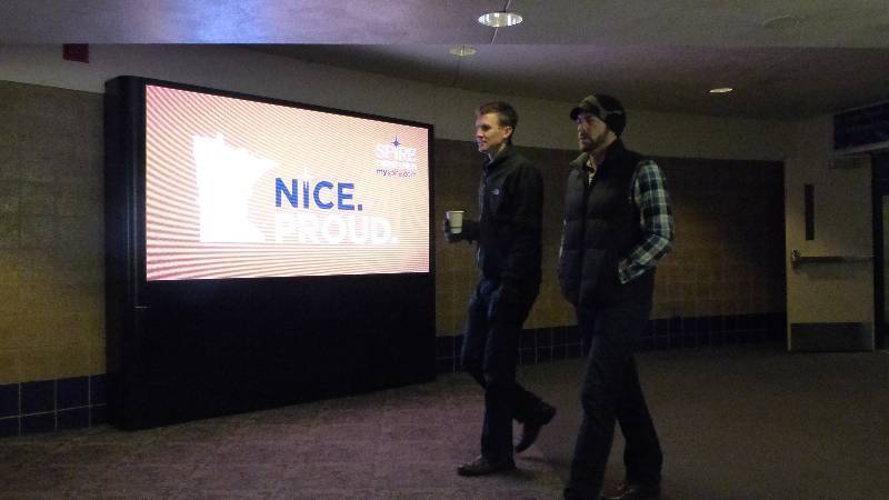 (2) Daktronics, Large Digital Display Signs  Video Walls