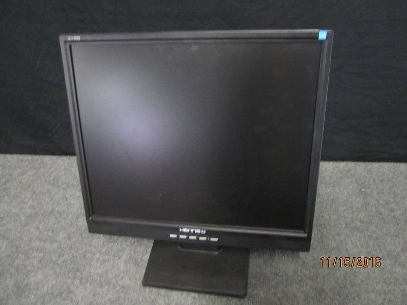 lot 26 image: Hanns-G 19 monitor...
