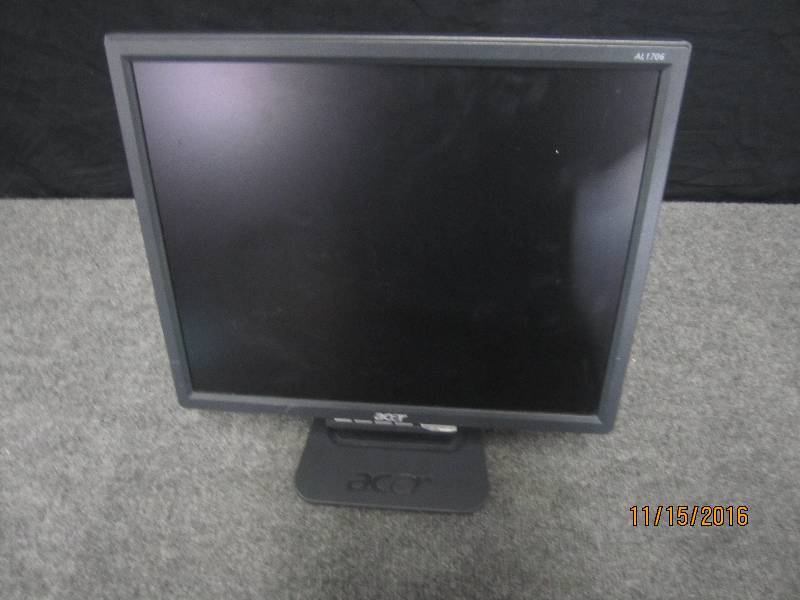 lot 46 image: Acer 17 moinitor...
