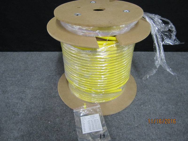 lot 57 image: New roll of fiber cable, part numbe...