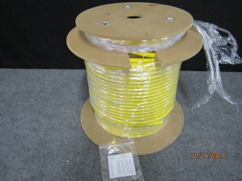 lot 60 image: New roll of fiber cable, part numbe...