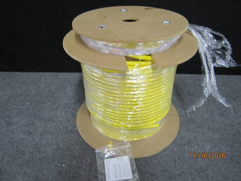 lot 61 image: New roll of fiber cable, part numbe...