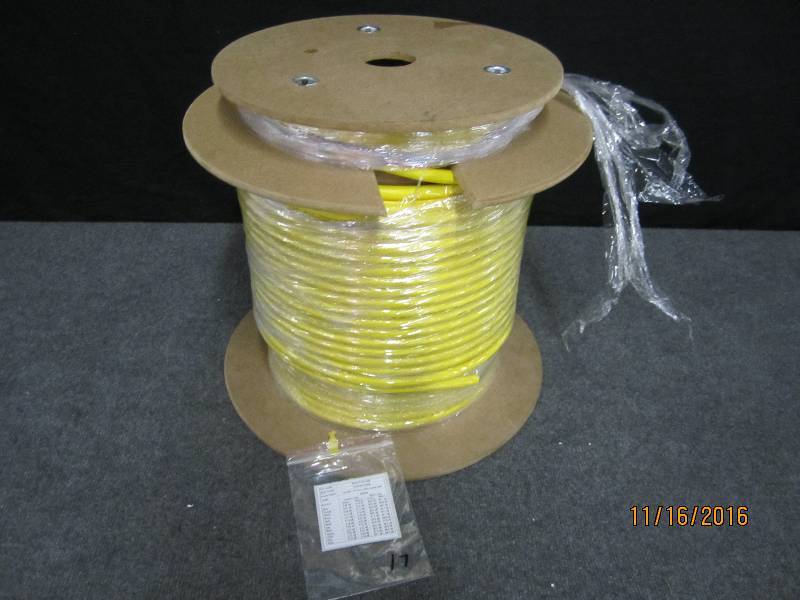 lot 65 image: New roll of fiber cable, part numbe...