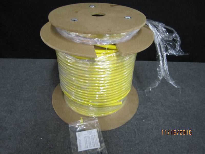 lot 66 image: New roll of fiber cable, part numbe...