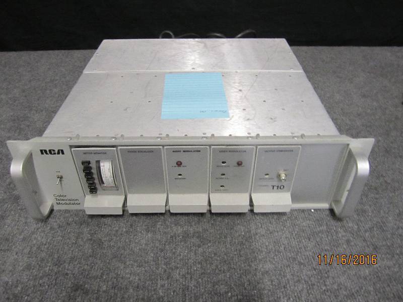 lot 12 image: RCA Color television modulator powe...