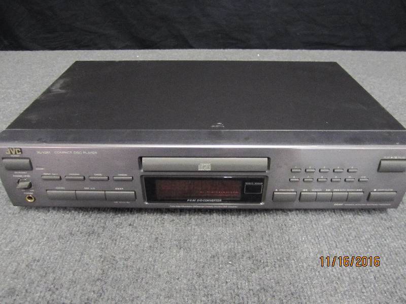lot 13 image: JVC Compact disc player power on, d...