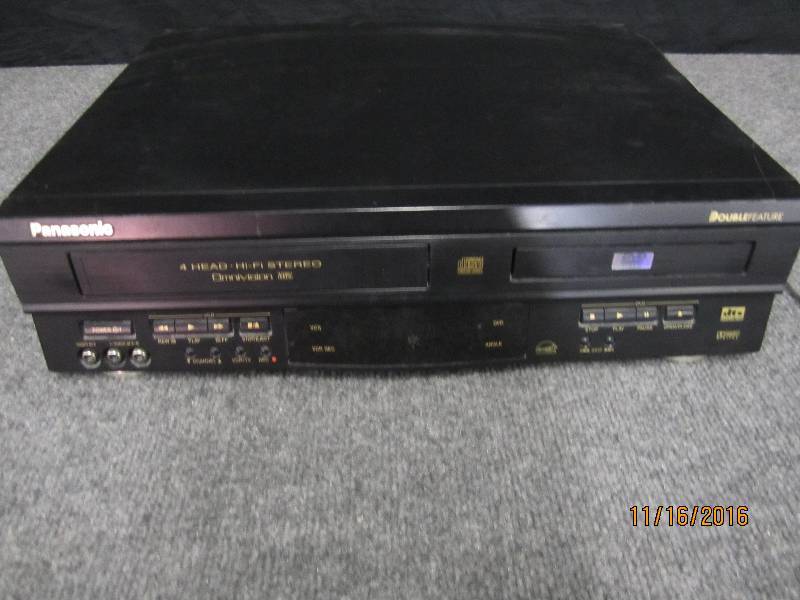 lot 18 image: Panasonic DVD VHS player...