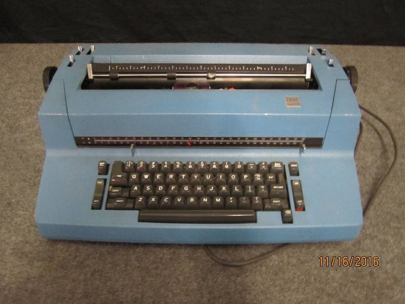 lot 72 image: IBM electric typewriter...