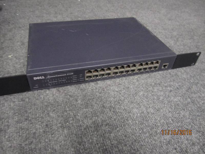 lot 77 image: dell powerconnect 2124 ...
