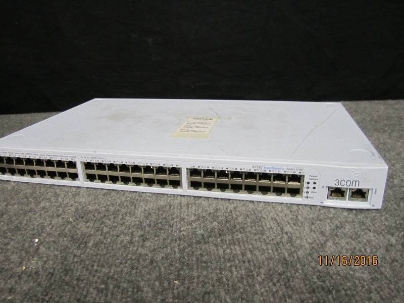 lot 80 image: 3 COM Switch...