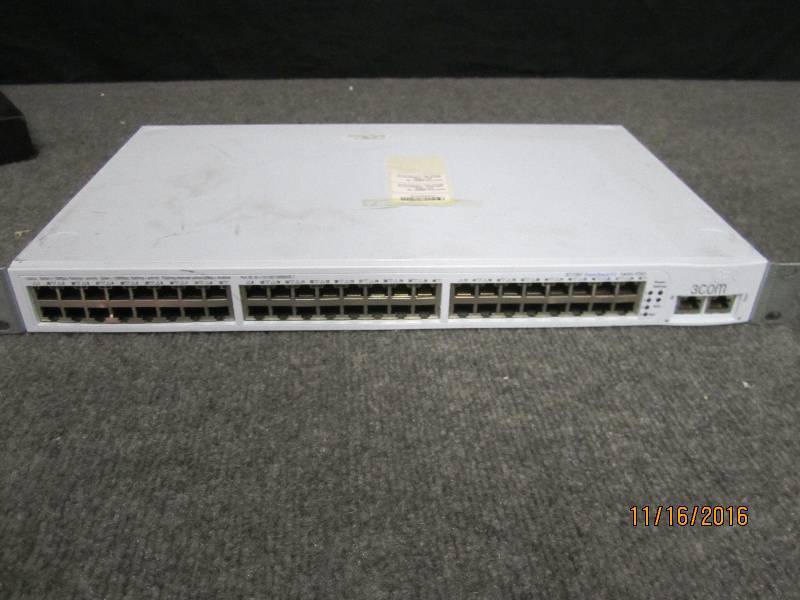lot 81 image: 3 COM Switch...