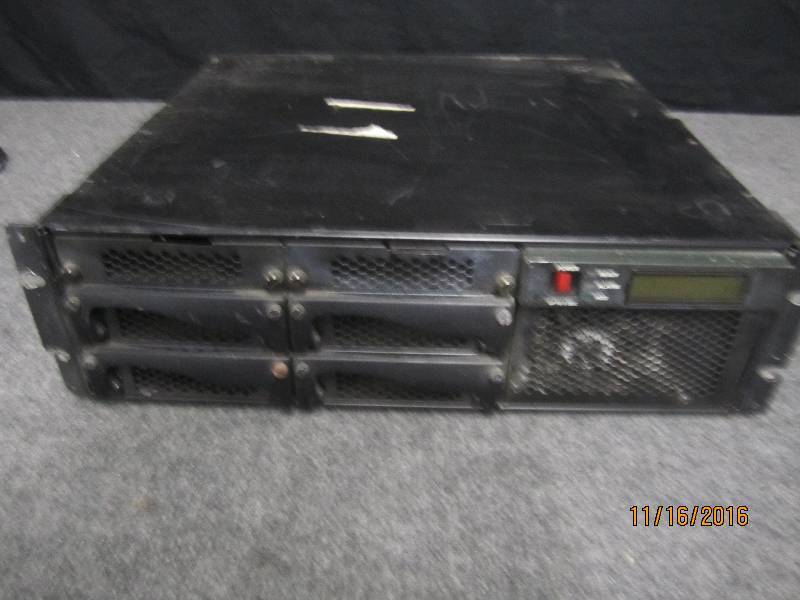 lot 93 image: Security camera monitor system, pow...