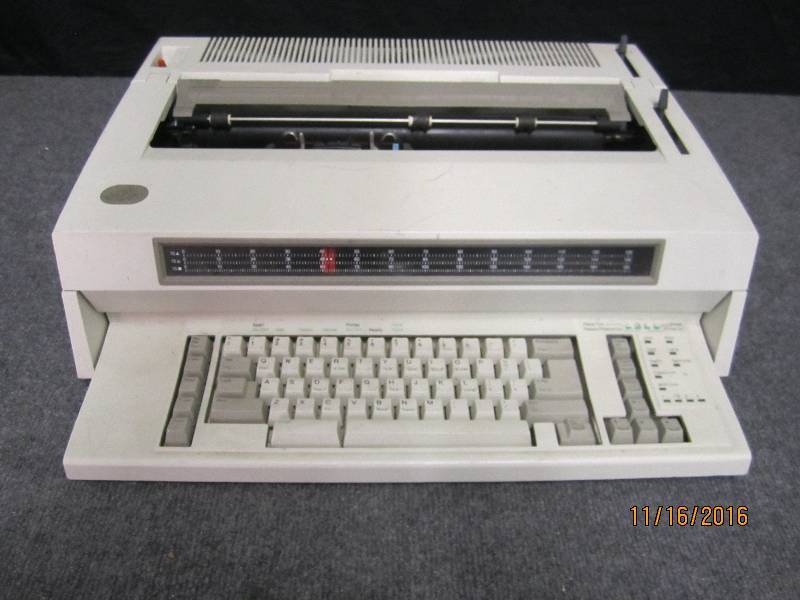 lot 99 image: IBM electric typewriter...