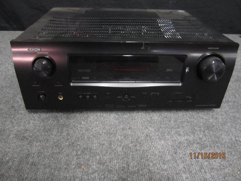 lot 104 image: Denon AVR 1611 surround receiver te...