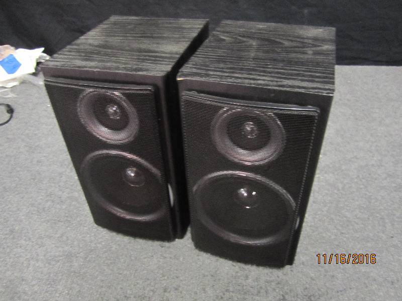 lot 109 image: Pair of Sharp speakers...