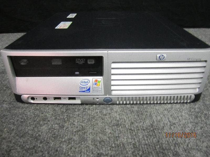 lot 112 image: Desktop computer, working and loade...