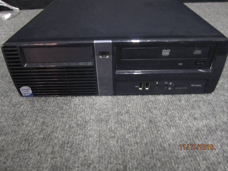 lot 120 image: Desktop computer, working and loade...
