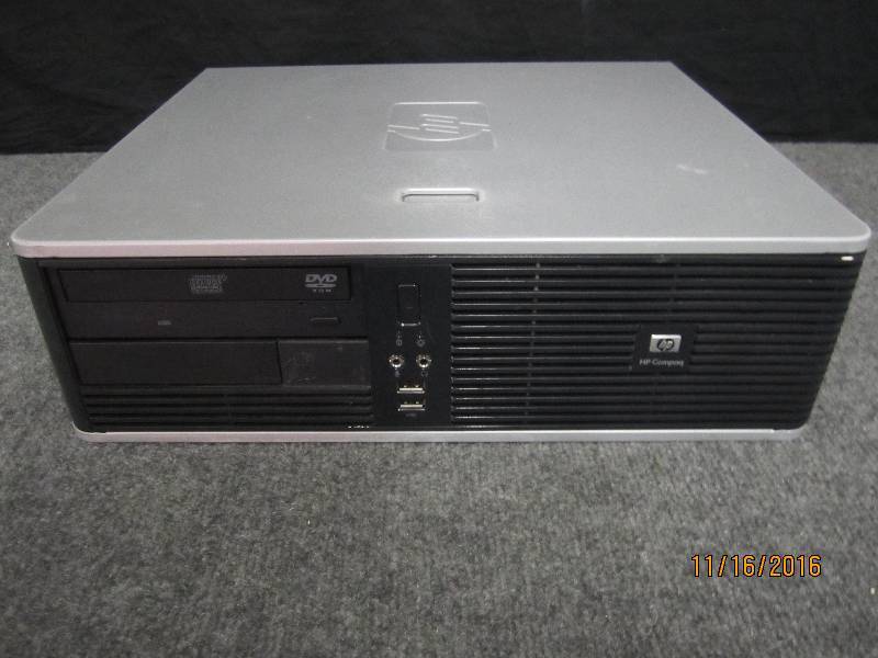 lot 122 image: Desktop computer, working and loade...