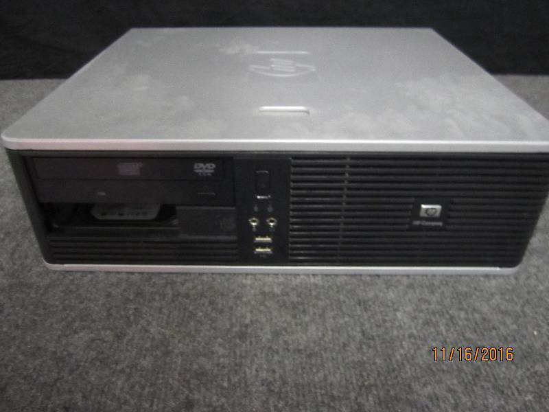 lot 123 image: Desktop computer, working and loade...