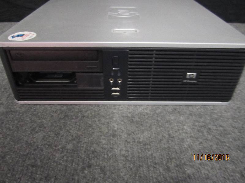 lot 125 image: Desktop computer, working and loade...