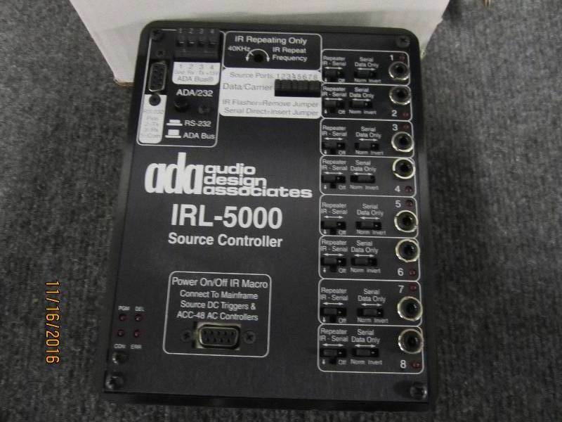 lot 159 image: Audio design associates IRL-5000 au...