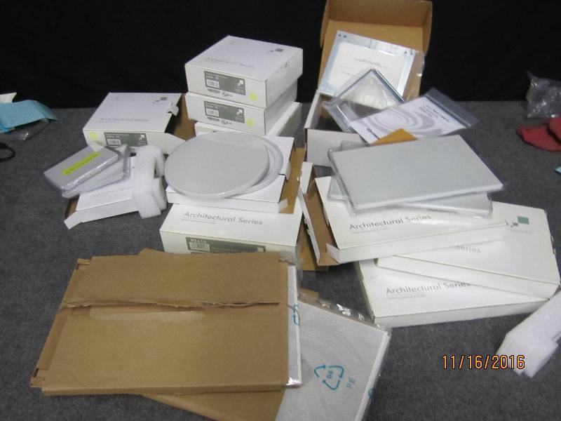 lot 161 image: Lot of speaker covers and mounting ...
