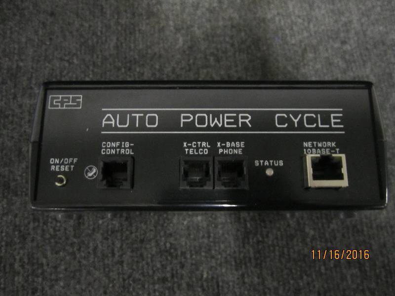 lot 165 image: CPS COM auto power cycle box...