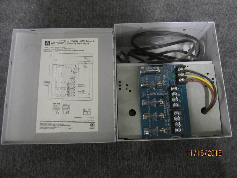 lot 175 image: Altronix CCTV Camera and accessory ...