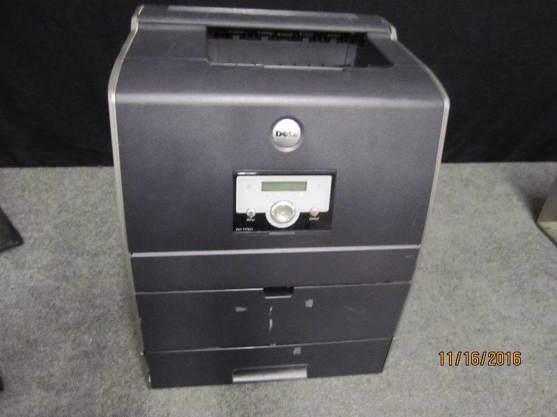 lot 183 image: Dell 3100cn printer, powers on...