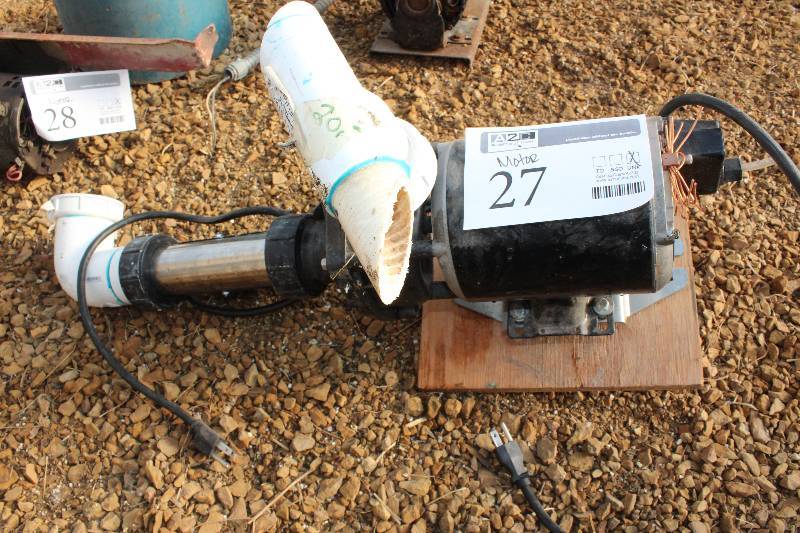 lot 27 image: Emerson Motor