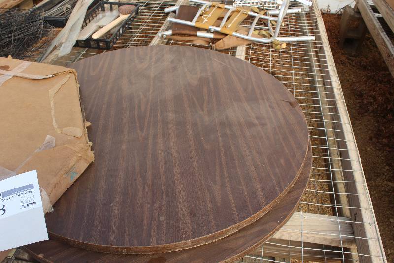 lot 37 image: 42in. Round Table Top