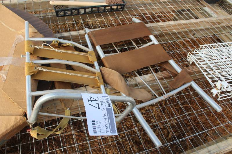 lot 47 image: Lot of (2) Hiking Pack Frames