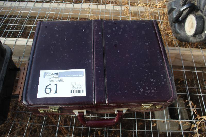 lot 61 image: Suitcase