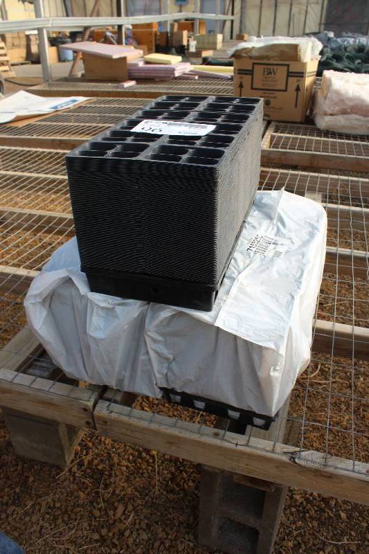 lot 96 image: Lot of (2) 100-Count 48-Plant Seed Germination Trays
