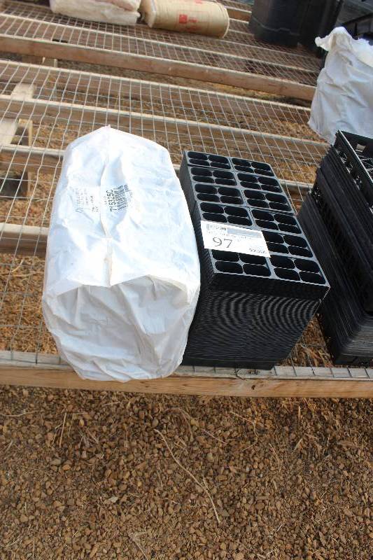 lot 97 image: Lot of (3) 100-Count 48-Plant Seed Germination Trays
