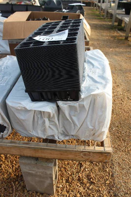 lot 100 image: Lot of (3) 100-Count 48-Plant Seed Germination Trays