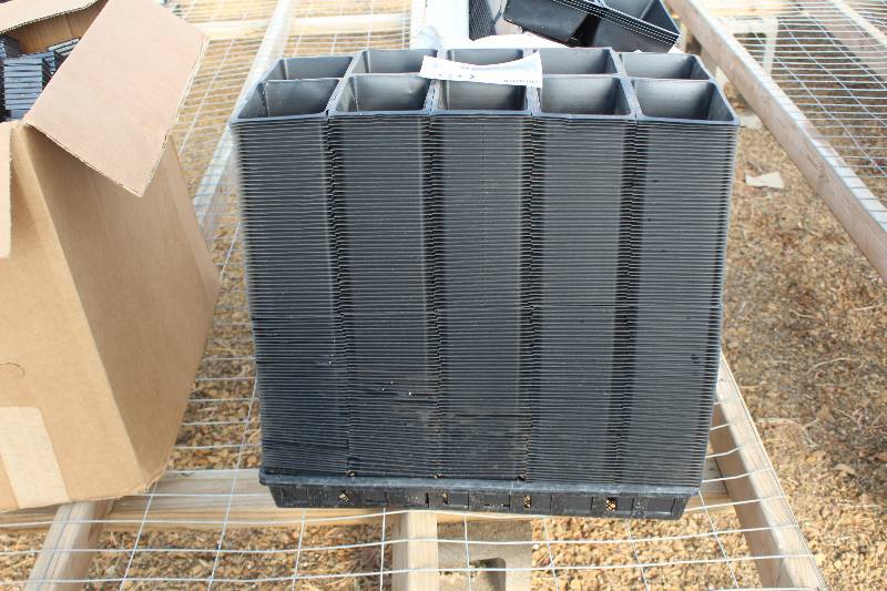 lot 89 image: Lot of (100) 10-Plant Seed Germination Trays