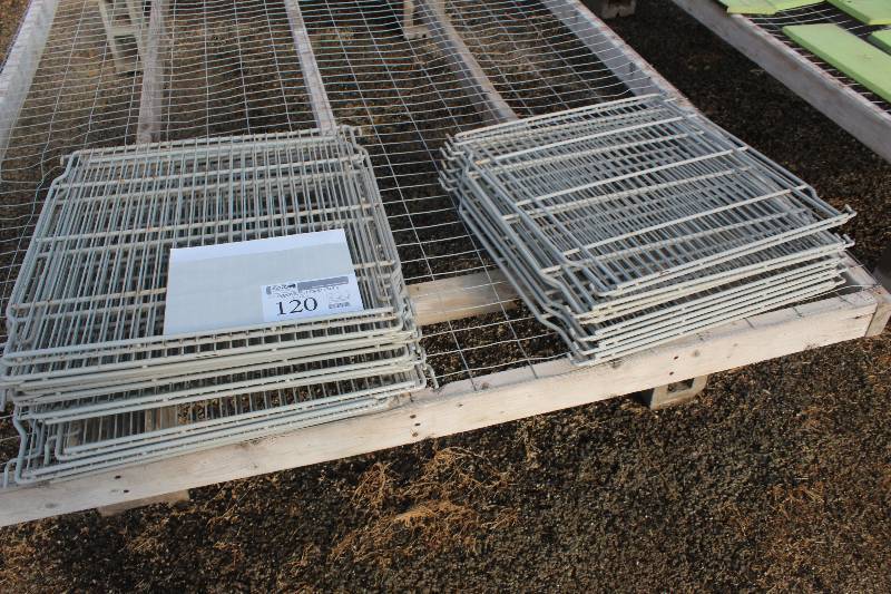 lot 120 image: Lot of (15) Shelving Grates