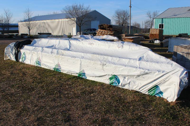 Lot of (Approximately 25) Wood Trusses