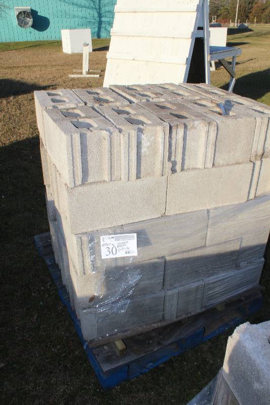 Lot of (Approximately 50) Cement Blocks