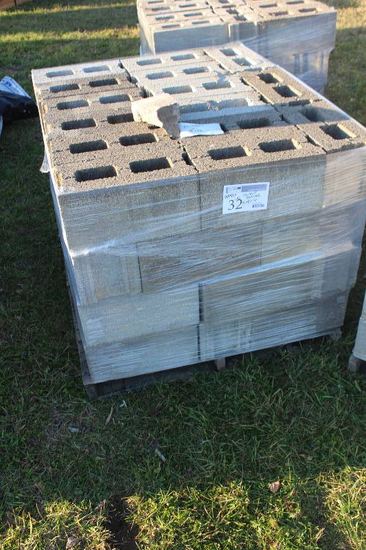 Lot of (Approximately 60) Cement Blocks